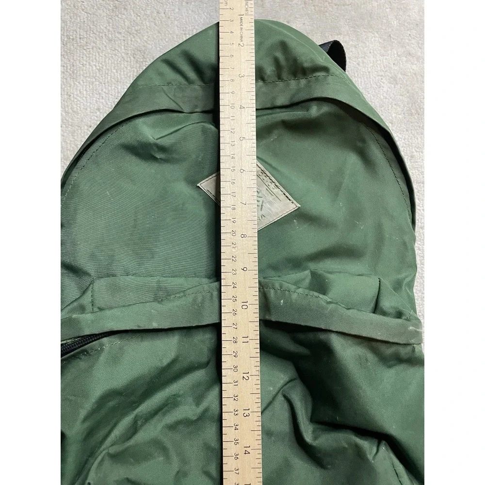 Vintage REI Co-op Green Canvas Backpack Rucksack Made in USA Rare 70s 80s